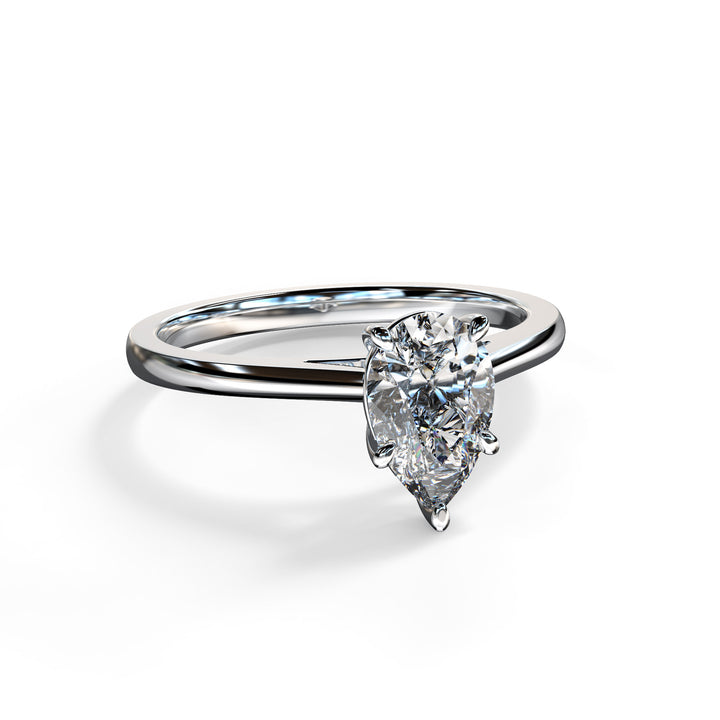 Amelia Pear Engagement ring