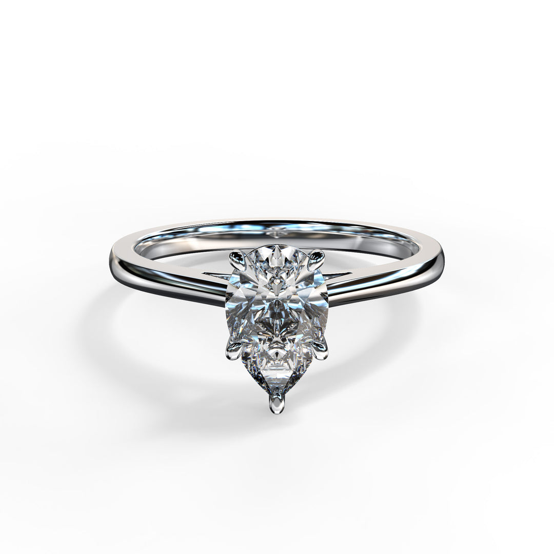 Amelia Pear Engagement ring