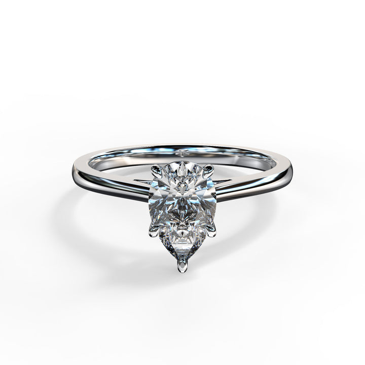 Amelia Pear Engagement ring