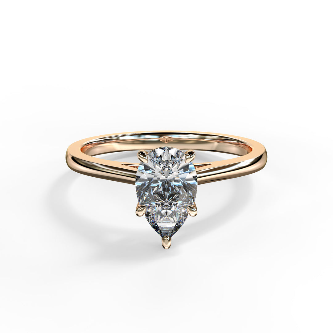Amelia Pear Engagement ring