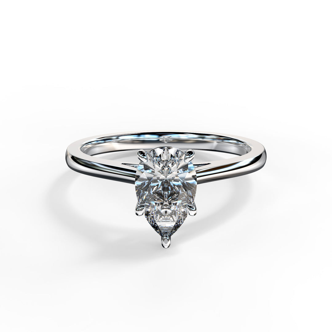 Amelia Pear Engagement ring