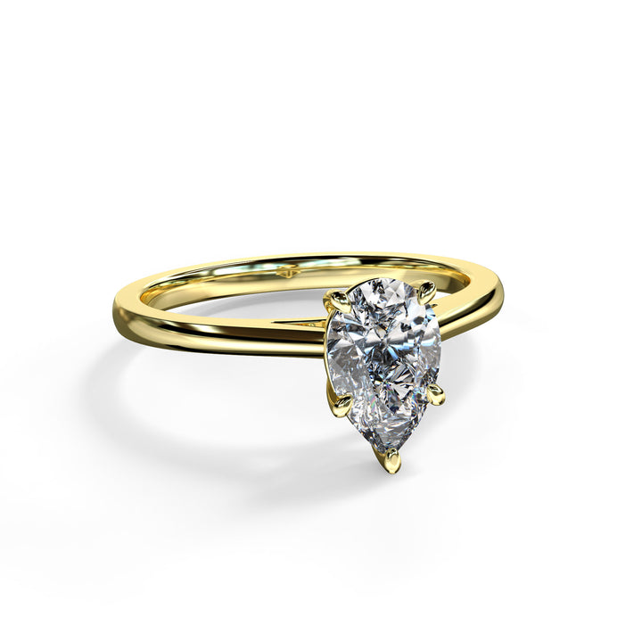Amelia Pear Engagement ring