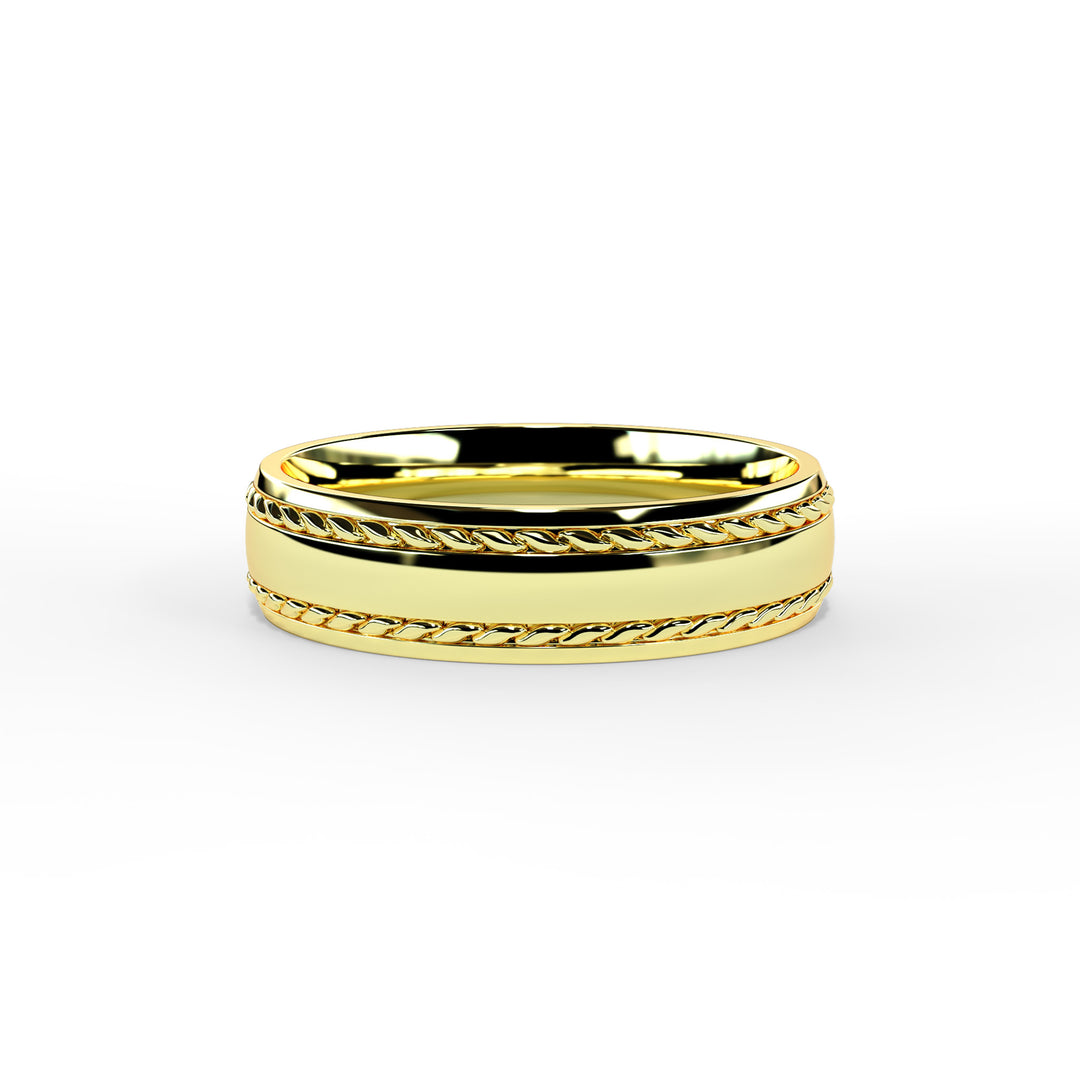 Ernie Comfort Fit Wedding Band