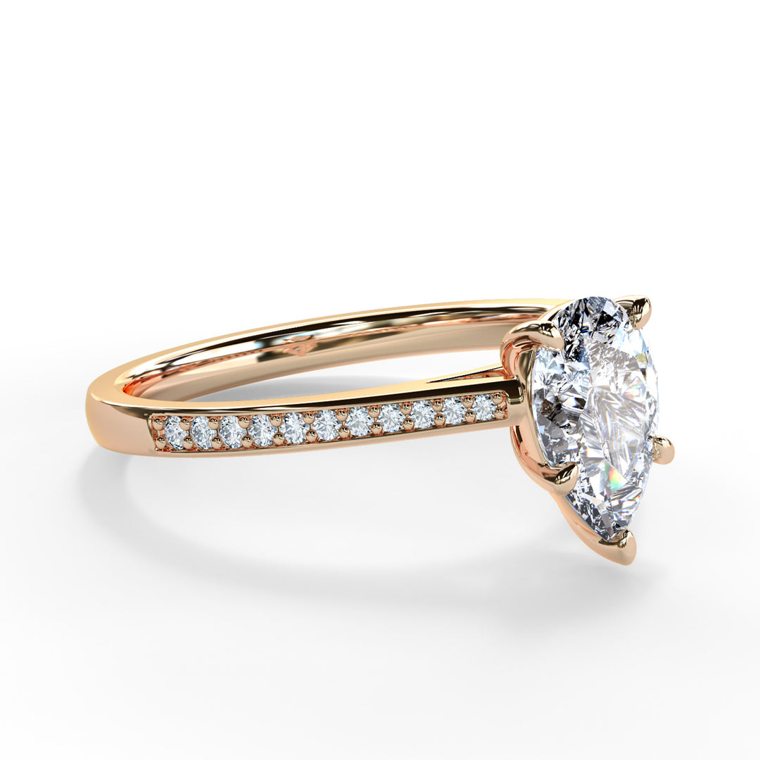 Isabella Pear Engagement ring