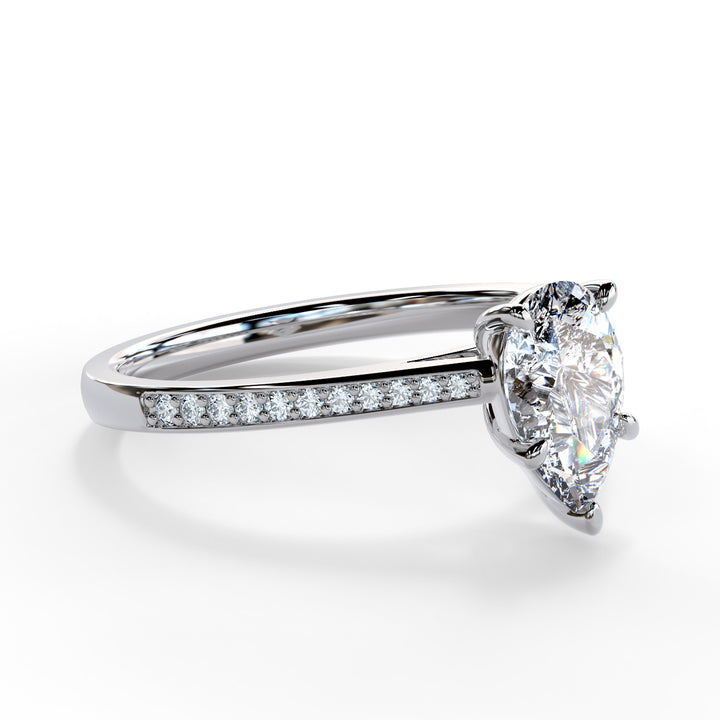Isabella Pear Engagement ring