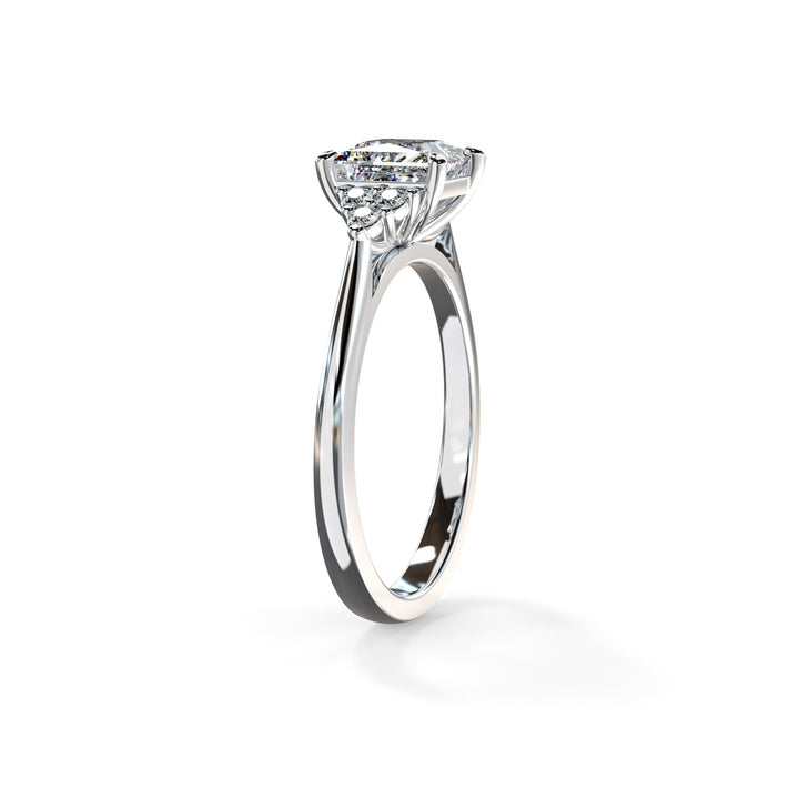 Laya Princess Cluster Engagement ring