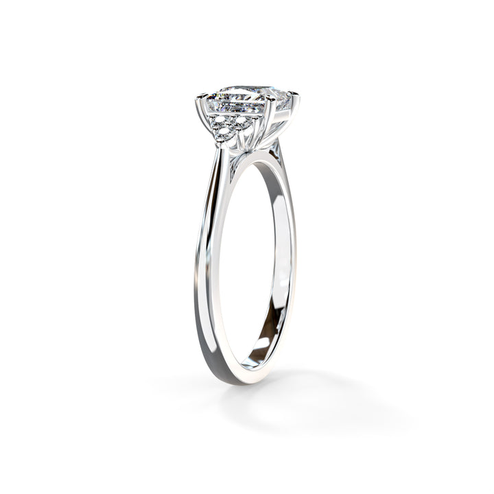 Laya Princess Cluster Engagement ring