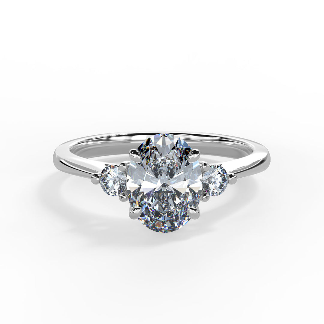 Lyla Pear Trilogy Engagement ring