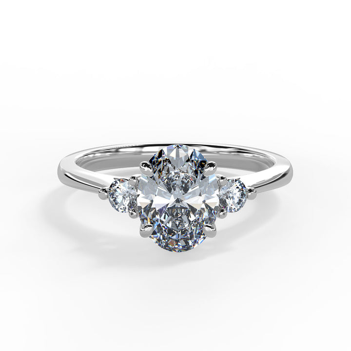 Lyla Pear Trilogy Engagement ring