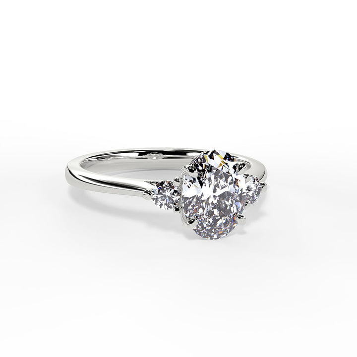Lyla Pear Trilogy Engagement ring