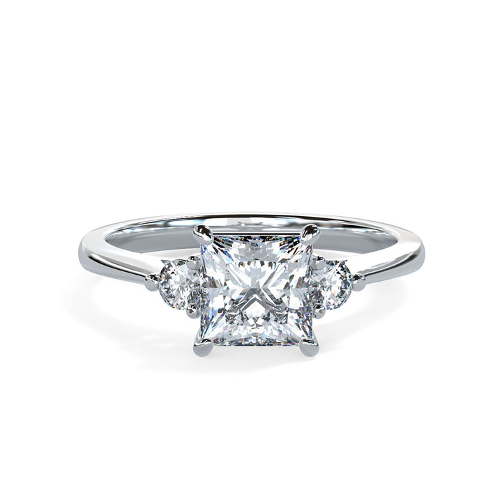 Lyla Princess Trilogy Engagement ring