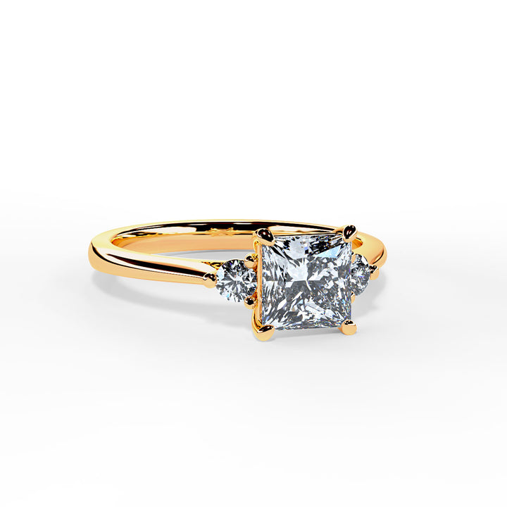 Lyla Princess Trilogy Engagement ring