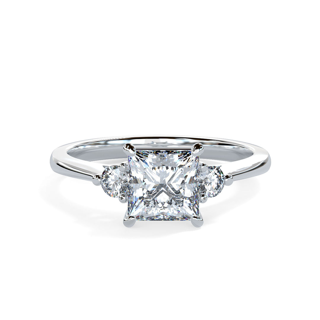 Lyla Princess Trilogy Engagement ring
