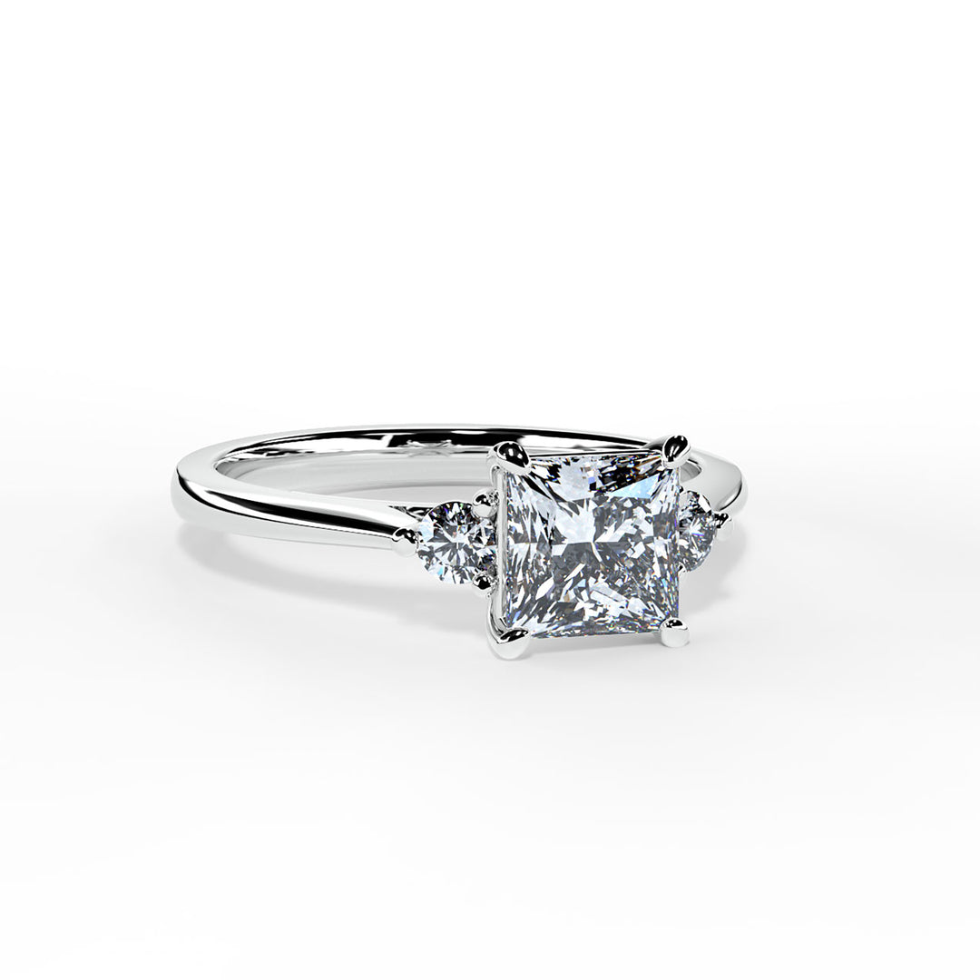 Lyla Princess Trilogy Engagement ring
