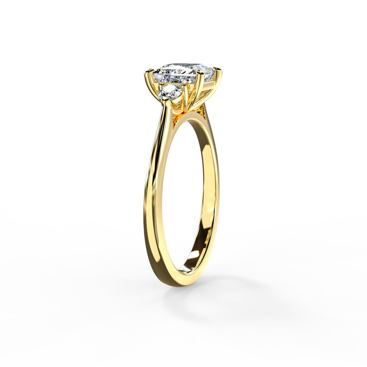 Lyla Princess Trilogy Engagement ring