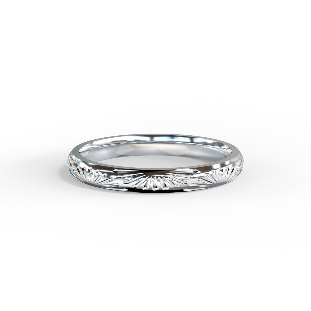 Sol Comfort Fit Wedding Band