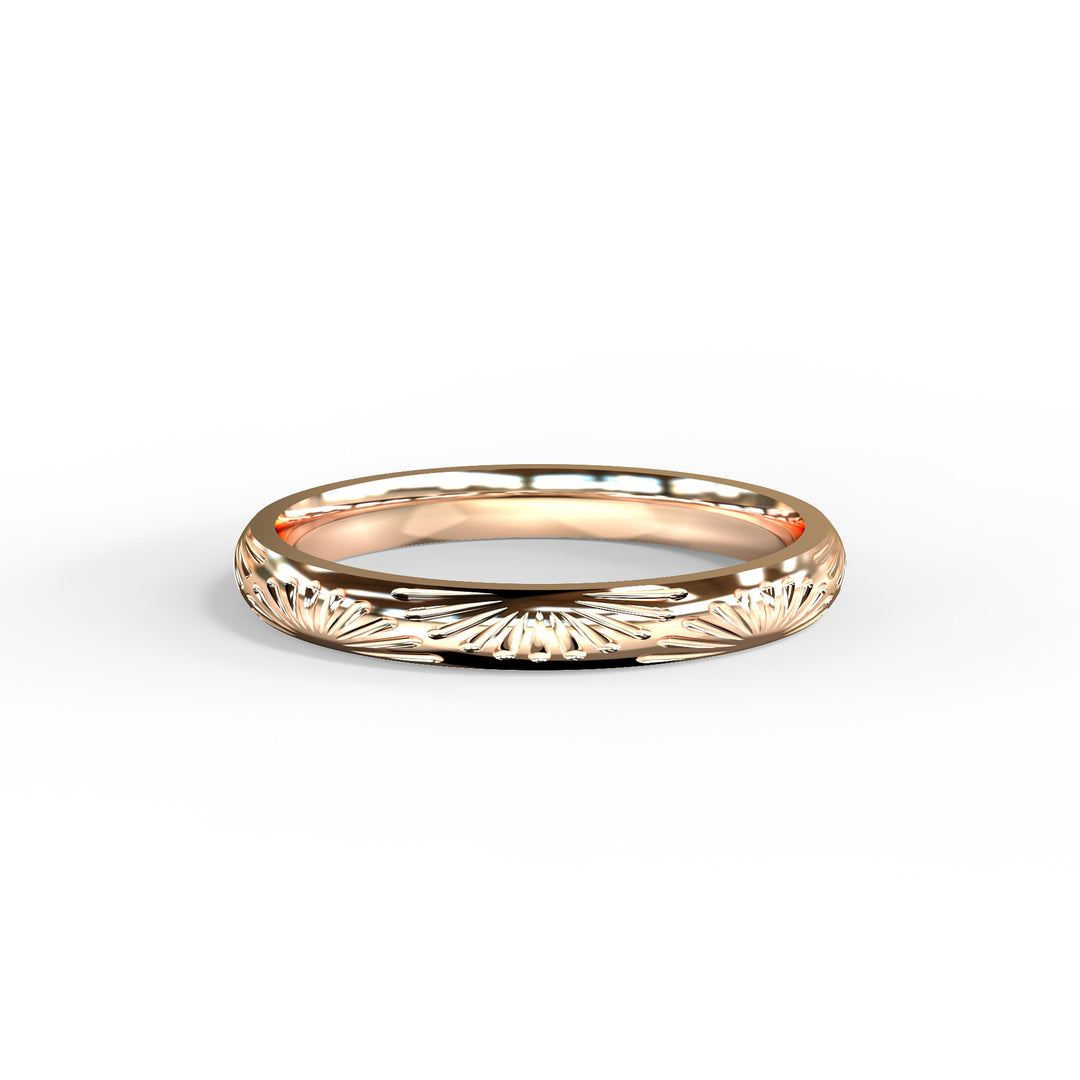 Sol Comfort Fit Wedding Band