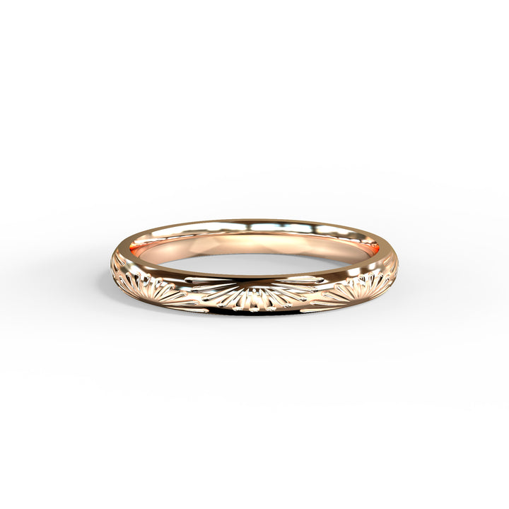 Sol Comfort Fit Wedding Band