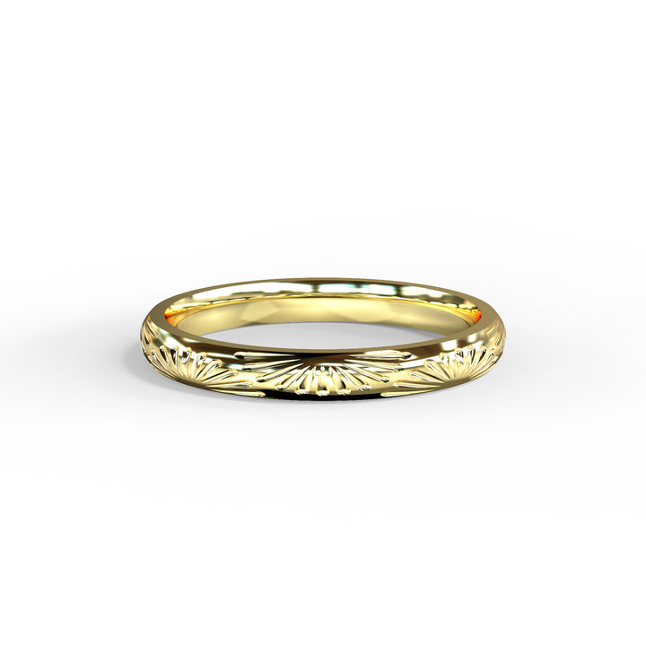 Sol Comfort Fit Wedding Band