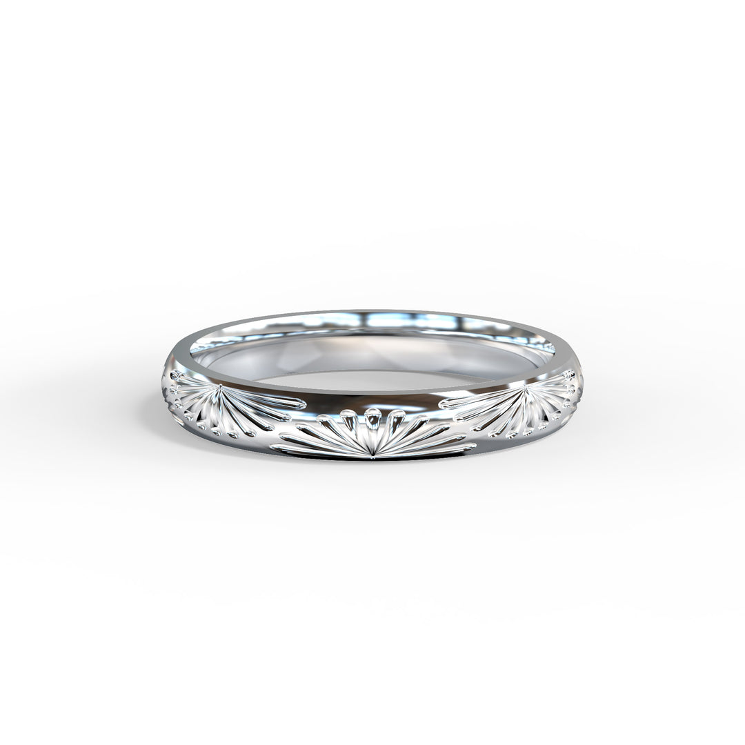 Sol Comfort Fit Wedding Band