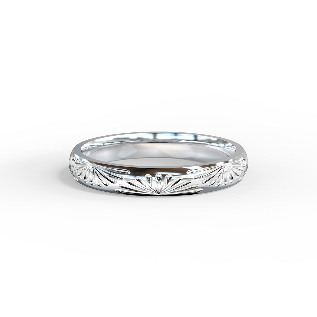 Sol Comfort Fit Wedding Band