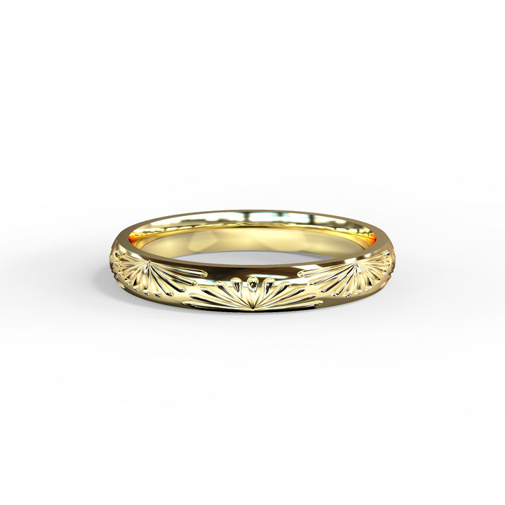 Sol Comfort Fit Wedding Band