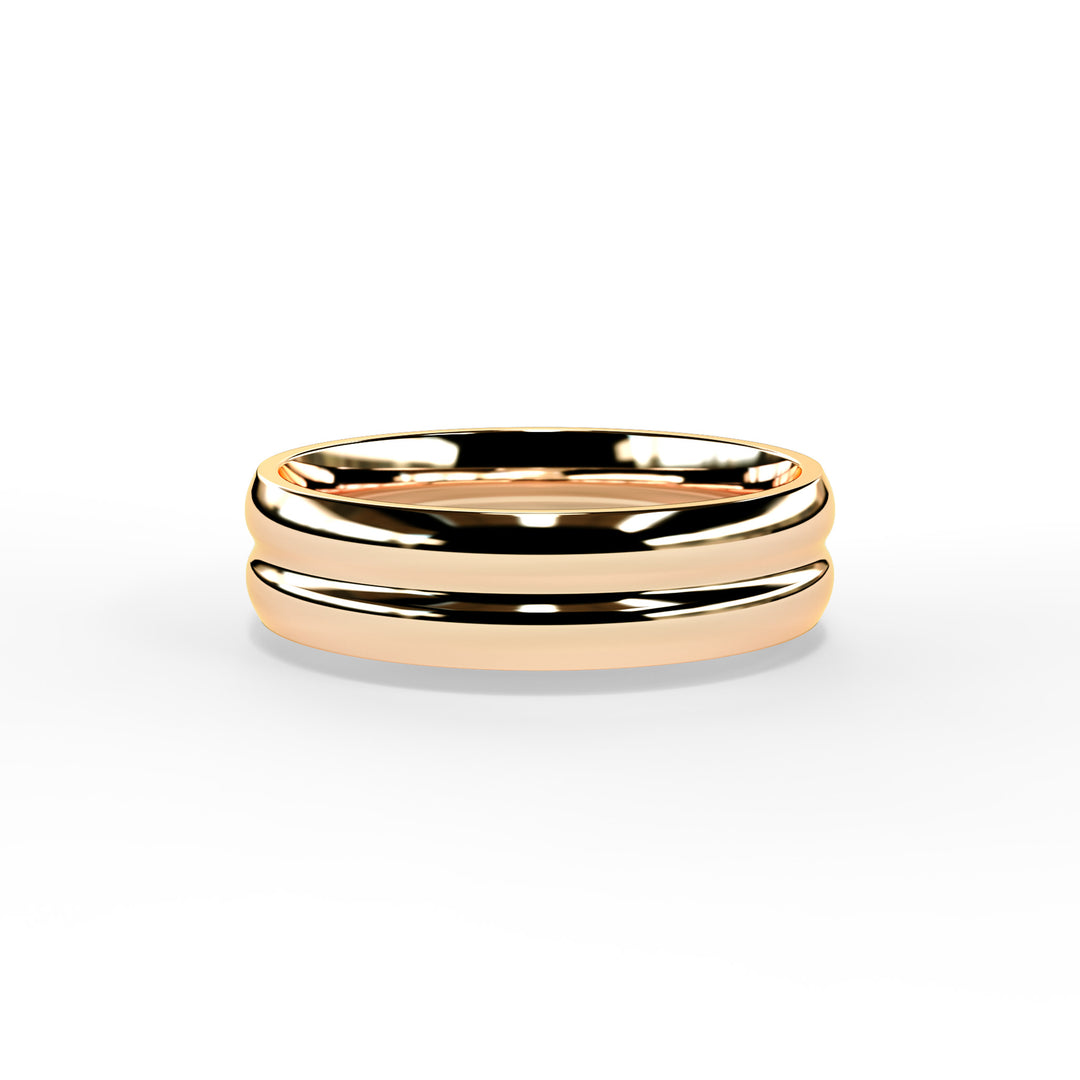 Theo Comfort Fit Wedding Band