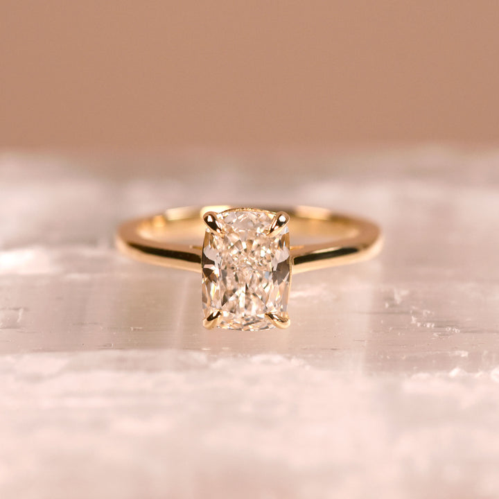 Amelia Cushion Engagement ring