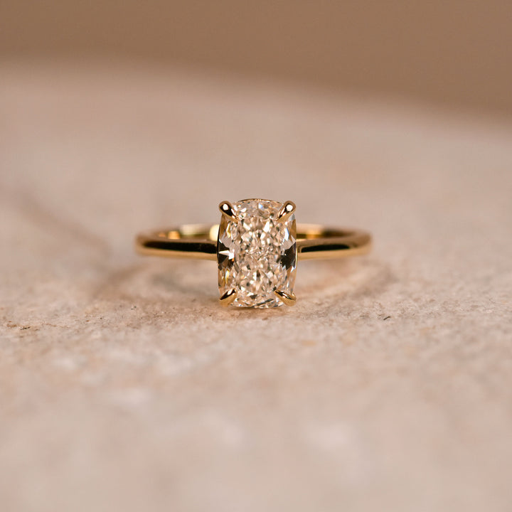 Amelia Cushion Engagement ring