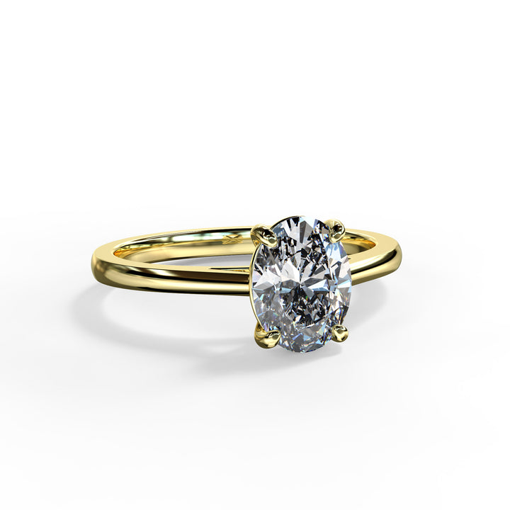 Amelia Oval Engagement ring