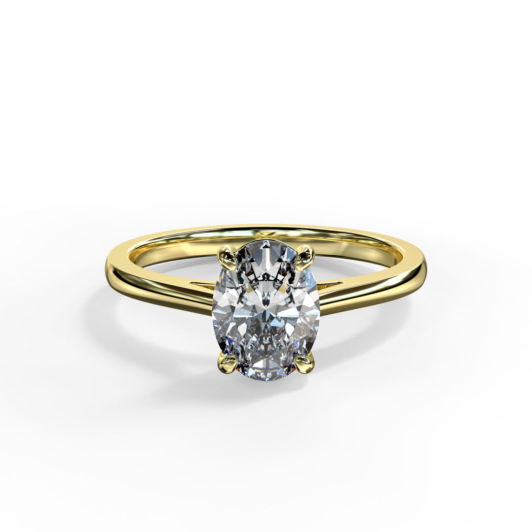 Amelia Oval Engagement ring