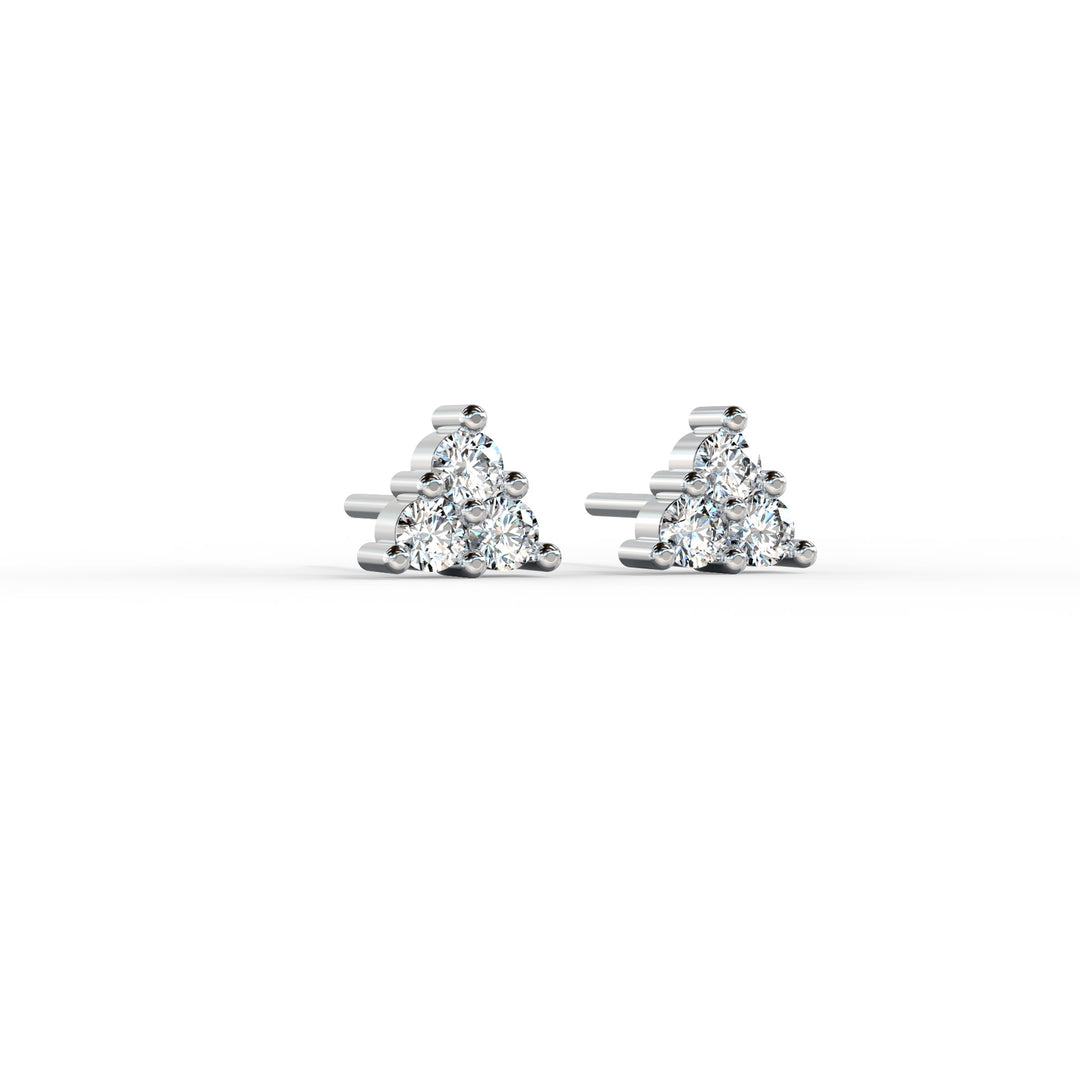 Anna Trilogy Diamond Earrings