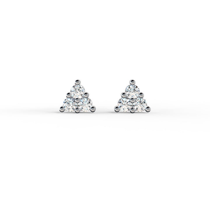 Anna Trilogy Diamond Earrings