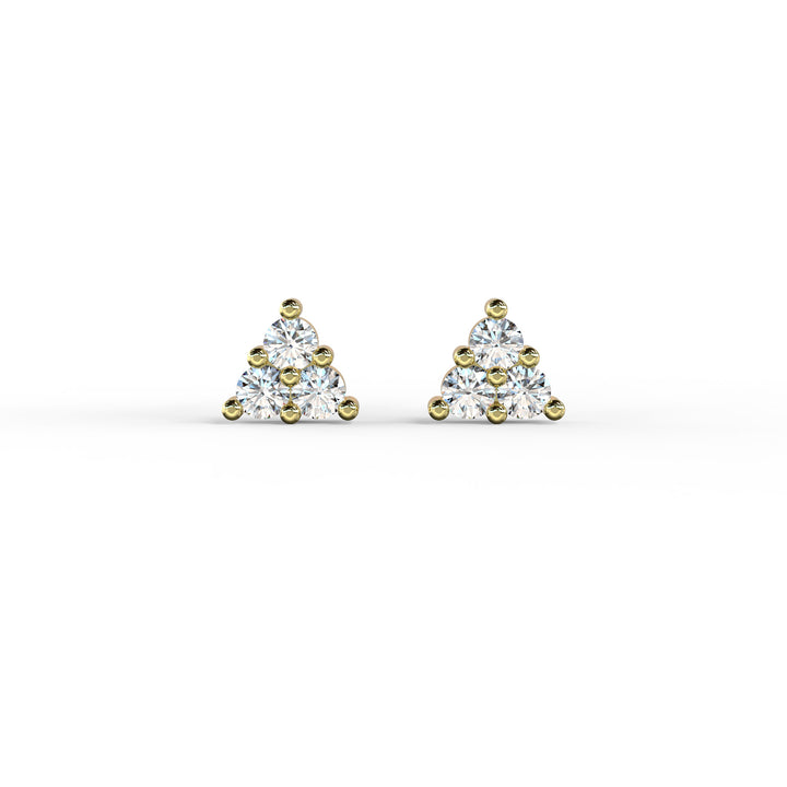 Anna Trilogy Diamond Earrings