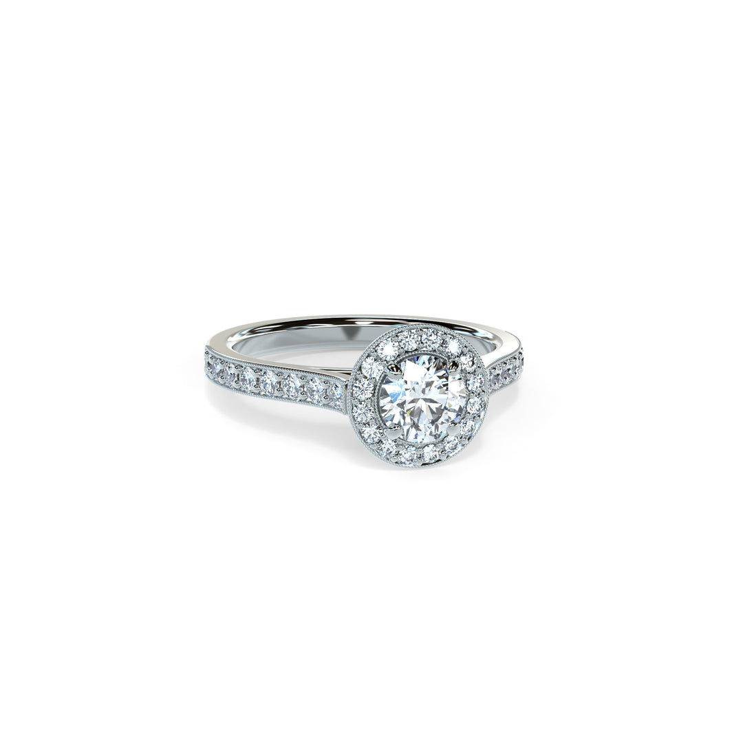 Clara Round diamond Halo