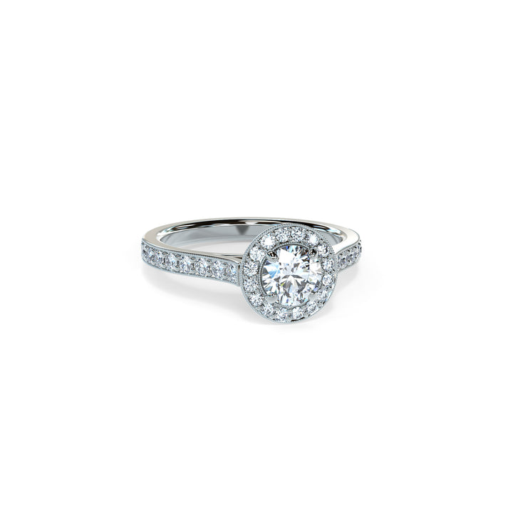 Clara Round diamond Halo