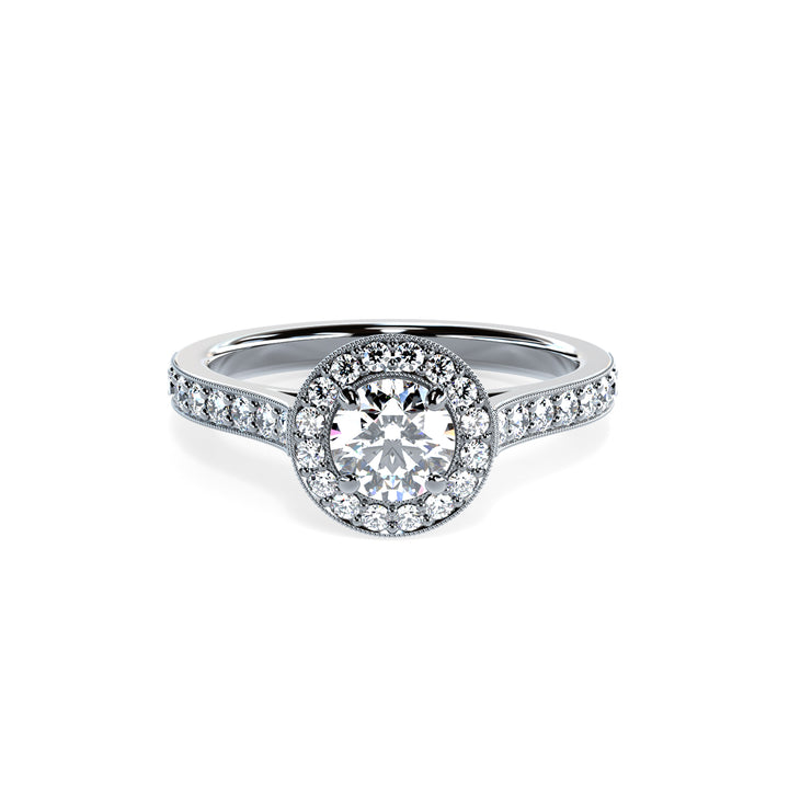 Clara Round diamond Halo