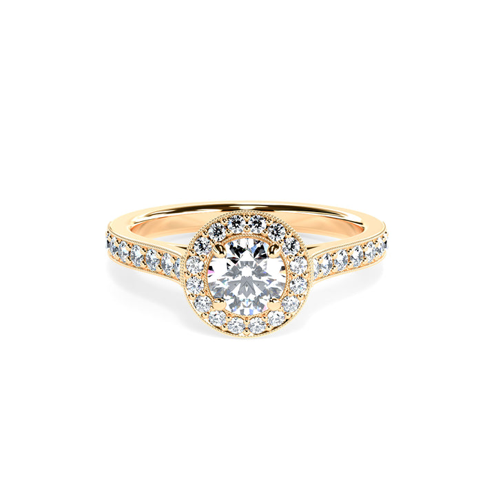 Clara Round diamond Halo