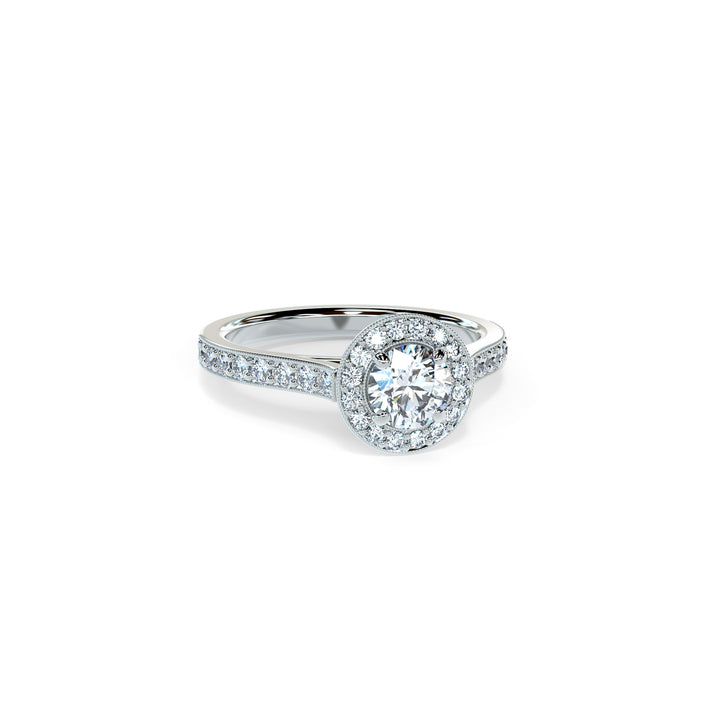 Clara Round diamond Halo