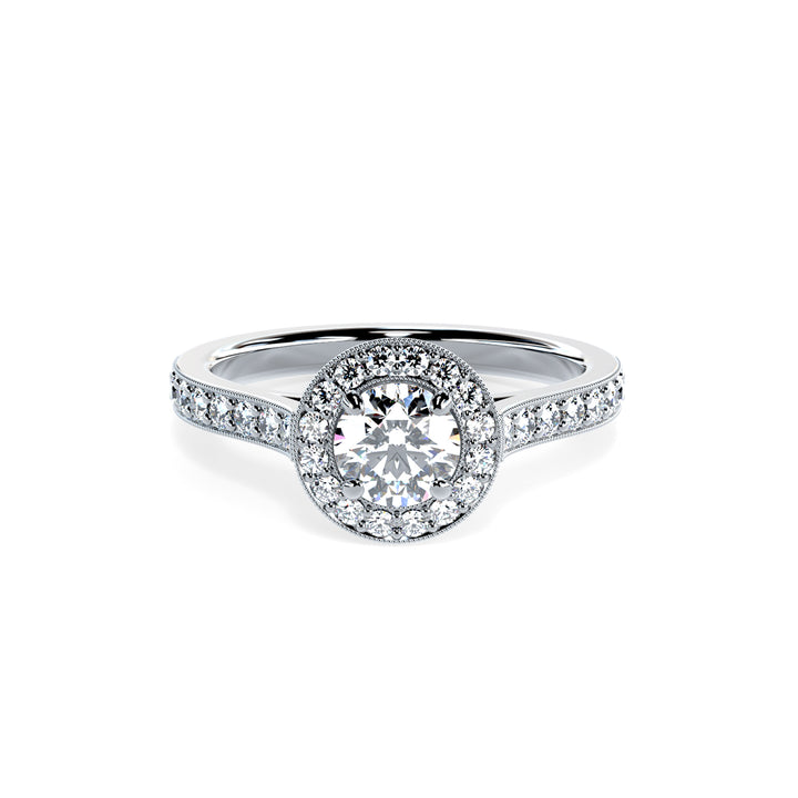 Clara Round diamond Halo