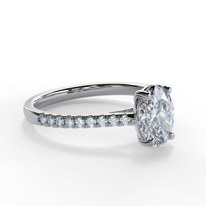 Emily Oval Engagement ring