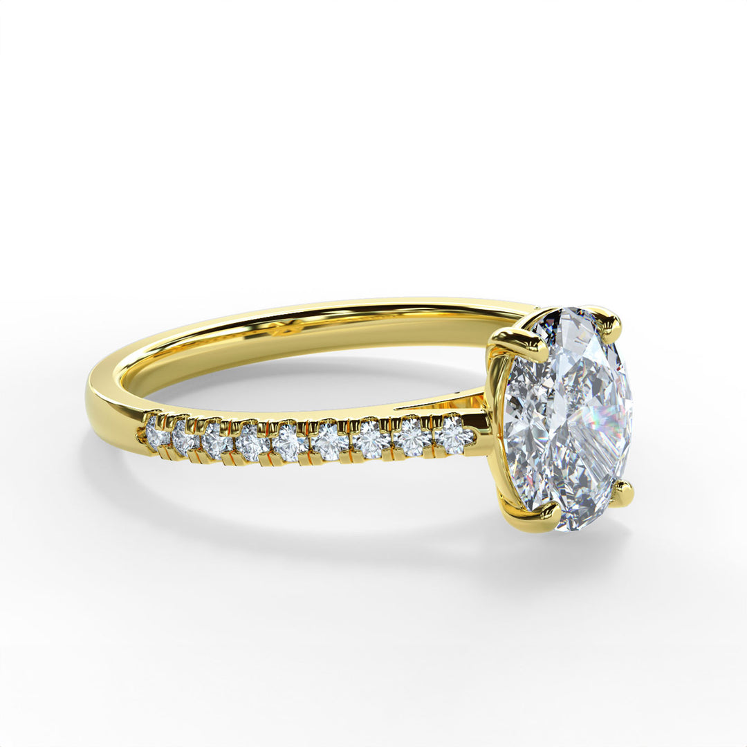 Emily Oval Engagement ring