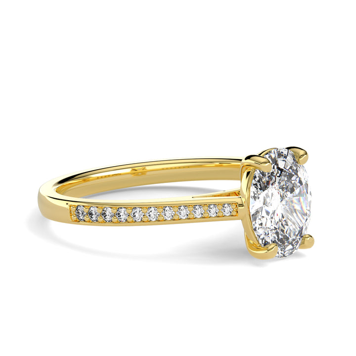 Isabella Oval Engagement ring