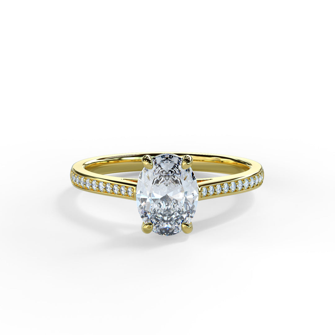 Isabella Oval Engagement ring