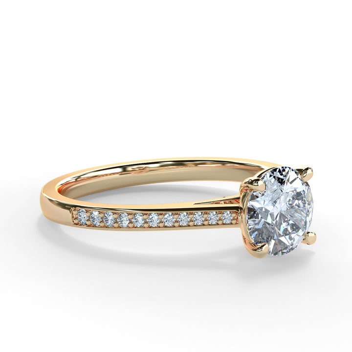 Isabella Round Engagement ring